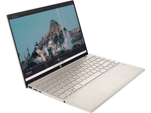HP PAVILION AERO 13-BE2055AU, AMD RYZEN™ 5-7535U, 16 GB RAM, 512 GB SSD,13.3" DIAGONAL WUXGA IPS,WIN 11 SL, OFFICE H&S 2021, BACKLIT KEYBOARD, FINGER PRINT READER, WARM GOLD