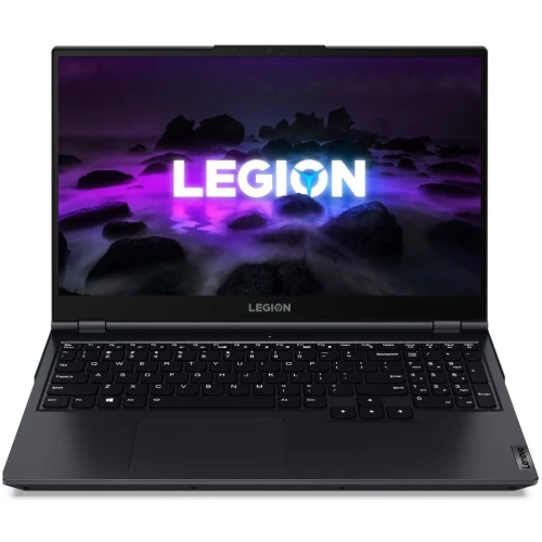 LENOVO LEGION 5 - 82JU00TAIN, AMD RYZEN™ 7 5800H ,16 GB RAM, 1 TB SSD, 15.6" FHD IPS 300NITS, NVIDIA® GEFORCE RTX™ 3060, WIN 11 SL, OFFICE H&S 2021, 4 ZONE RGB BACKLIGHT KEYBOARD, STORM GREY (TOP), BLACK (BOTTOM).