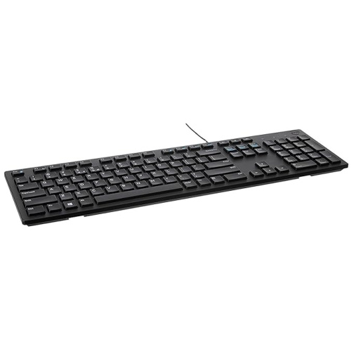 Dell KB216/KB216d1 Multimedia USB Keyboard with Super Quite Plunger Keys with Spill-Resistant Wired Keybaord Black