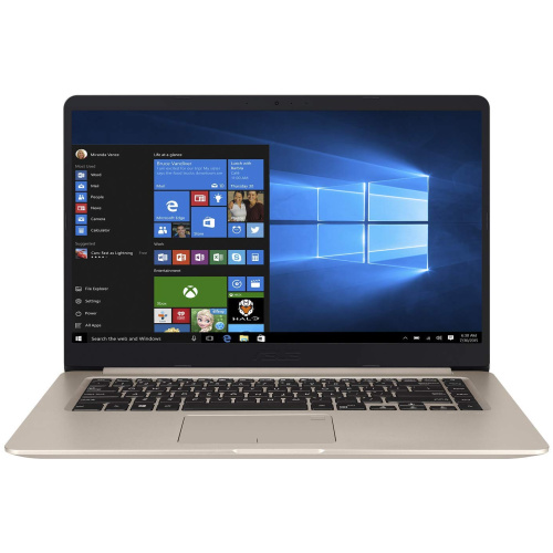 ASUS VIVOBOOK  X510UN-EJ461T, INTEL CORE I5-8250U PROCESSOR , 8GB RAM , 1TB HDD+256GB SSD, 15.6" FHD,  NVIDIA GEFORCE MX150 GRAPHICS, FULL SIZE BACKLIT CHICLET KEYBOARD,  WINDOWS 10 HOME, OFFICE HOME AND STUDENT 2019 , GOLD COLOR.