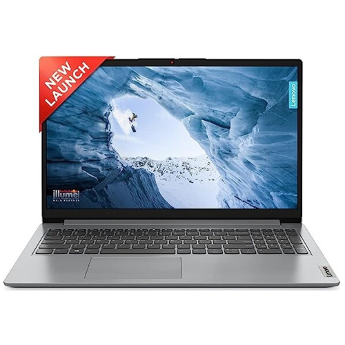 IDEA PAD SLIM 1 - 82VG00JFIN, AMD RYZEN™ 3 7320U PROCESSOR , 8GB RAM, 512 GB SSD,15.6" FHD TN 220 NITS,  NON-BACKLIT KEYBOARD ENGLISH, INTEGRATED AMD RADEON 610M GRAPHICS, WINDOWS 11 HOME S&L, MSOFFICE HOME & STUDENT 2021, CLOUD GREY COLOR.
