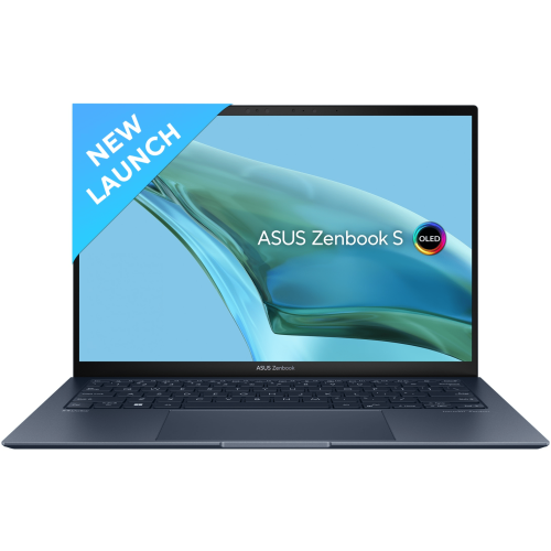 ASUS ZENBOOK S 13 OLED UX5304VA-NQ541WS,INTEL CORE I5-1335U PROCESSOR, 16GB RAM , 512 GB SSD , 13.3" 2.8K OLED, INTEL IRIS XE GRAPHICS, BACKLIT CHICLET KEYBOARD, FINGER PRINT READER, WINDOWS 11 HOME, OFFICE HOME AND STUDENT 2021, PONDER BLUE COLOR.
