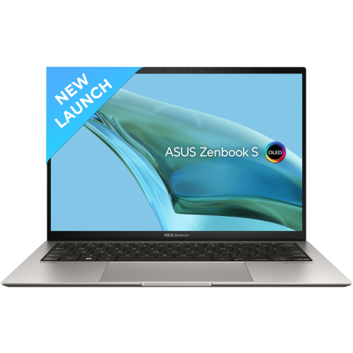 ASUS ZENBOOK S 13 OLED UX5304VA-NQ542WS,INTEL CORE I5-1335U PROCESSOR, 16GB RAM , 512 GB SSD , 13.3" 2.8K OLED, INTEL IRIS XE GRAPHICS, BACKLIT CHICLET KEYBOARD, WINDOWS 11 HOME, OFFICE HOME AND STUDENT 2021, BASALT GREY COLOR.
