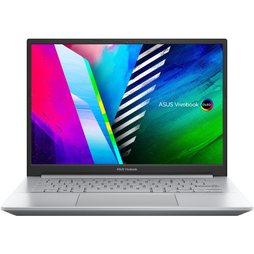 ASUS VIVOBOOK PRO  14 OLED K3400PA-KM502WS, 11TH GEN INTEL CORE I5-11300H PROCESSOR, 16GB RAM, 512 GB SSD,  14" 2.8K OLED, INTEL IRIS XE GRAPHICS, BACKLIT CHICLET KEYBOARD, WINDOWS 11 HOME, MSOFFICE HOME & STUDENT 2021, COOLSILVER COLOR.