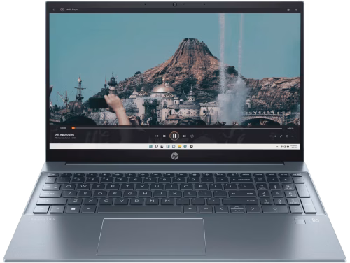 HP PAVILION  15-EG2035TU, INTEL 12TH GEN CORE I5-1240P, 16GB RAM, 512 GB SSD,  15.6 " FHD, IPS, WIN 11 SL, OFFICE HOME 2021, BACKLIT KEYBOARD, FOG BLUE.