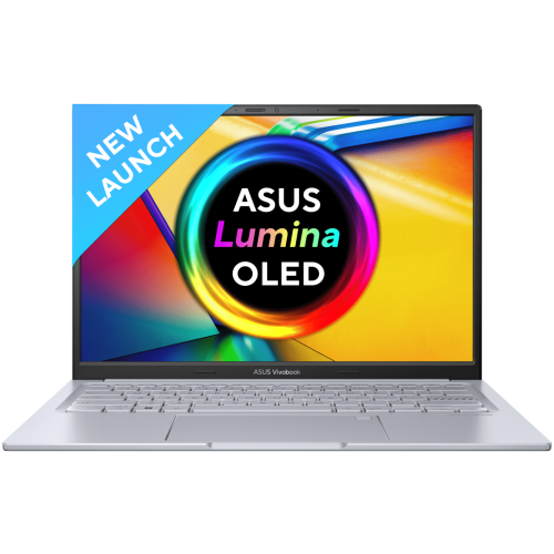ASUS VIVOBOOK 14X OLED K3405ZFB-KM752WS, 12TH GEN INTELCORE I5-12450H PROCESSOR , 16GB RAM, 512 GB SSD,  14" 2.8K OLED, NVIDIA GEFORCE RTX 2050, BACKLIT CHICLET KEYBOARD, FINGER PRINT READER, WINDOWS 11 HOME, MSOFFICE HOME & STUDENT 2021, COOL SILVER  COLOR.