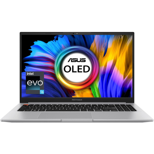 ASUS VIVOBOOK S15 OLED S3502ZA-L701WS,12TH GENERATION INTEL CORE I7– 12700H PROCESSOR , 16GB RAM , 512 GB SSD, 15.6" FHD OLED, INTEL IRIS XE GRAPHICS, BACKLIT CHICLET KEYBOARD WITH NUM KEY , FINGER PRINT READER, WINDOWS 11 HOME, MSOFFICE HOME & STUDENT 2021, NEUTRAL GREY COLOR.
