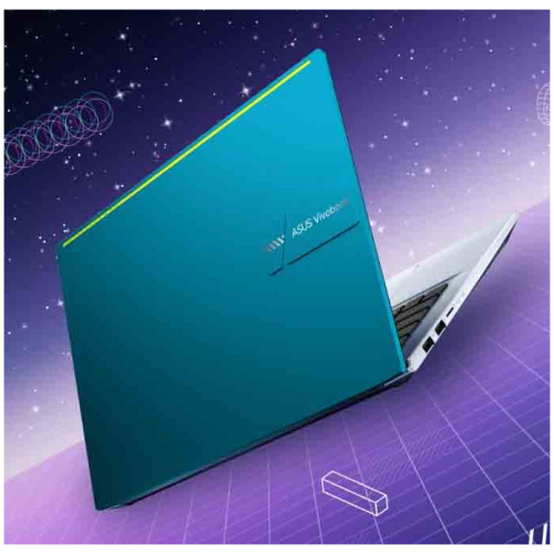 ASUS VIVOBOOK PRO 14 OLED M3400QA-KM501WS, AMD RYZEN™ 5 5600H  PROCESSOR ,8GB RAM, 512 GB SSD ,14"OLED, AMD RADEON GRAPHICS, BACKLIT CHICLET KEYBOARD, WINDOWS 11 HOME, MSOFFICE HOME & STUDENT 2021, COSMOS BLUE COLOR.