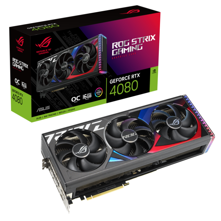 ASUS ROG STRIX GEFORCE RTX™ 4080 16GB GDDR6X OC EDITION – Expert