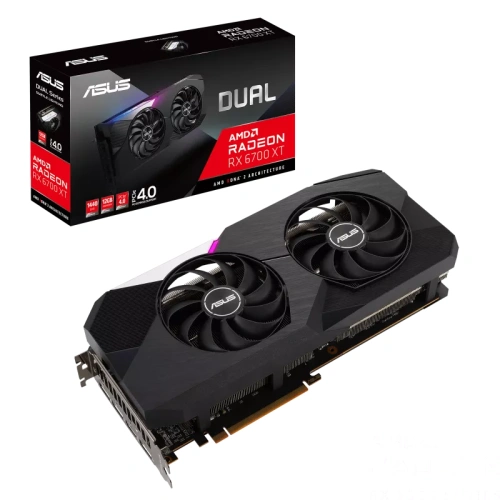 ASUS DUAL RADEON™ RX 6700 XT 12GB GDDR6