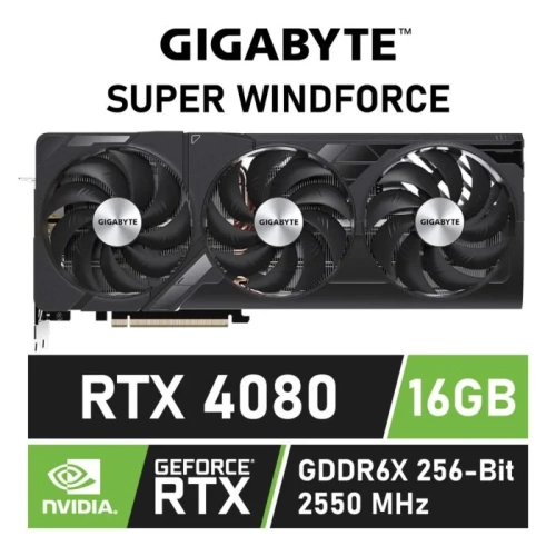 GIGABYTE - GEFORCE RTX™ 4080 SUPER WINDFORCE 16G