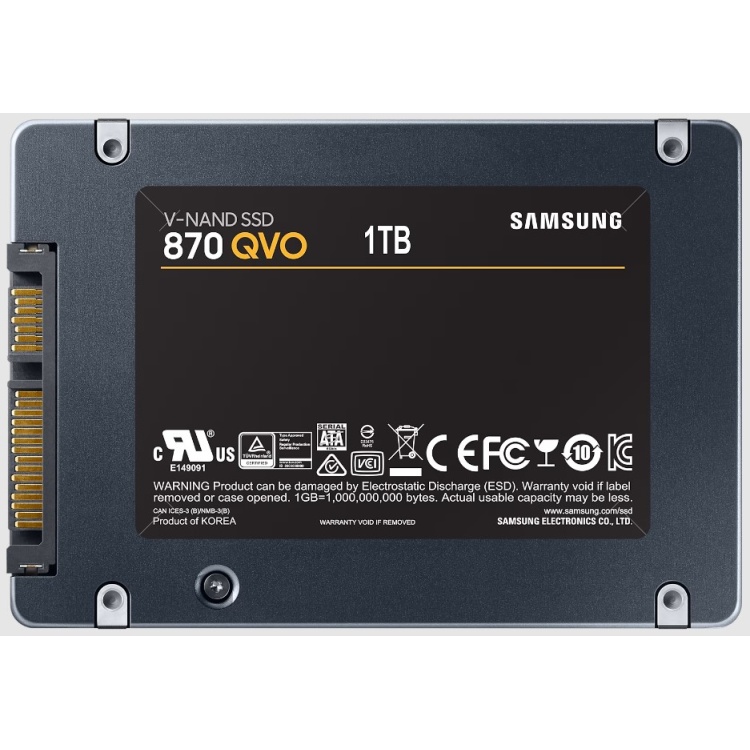 SAMSUNG 870 QVO SATA 6.35CM (2.5″) SSD 1TB – Expert Systems