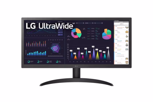 LG 26WQ500-B 26 (65.3 CM) 21:9 ULTRAWIDE™ FULL HD IPS MONITOR WITH AMD FREESYNC™