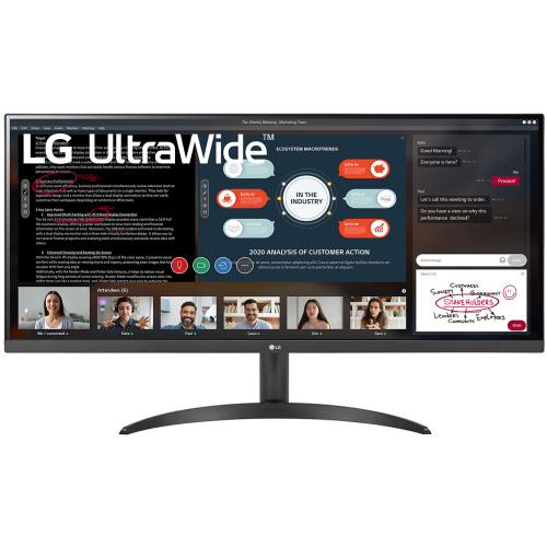 LG 34WP500-B 34 (86.36CM) 21:9 ULTRAWIDE™ FULL HD IPS MONITOR WITH AMD FREESYNC™