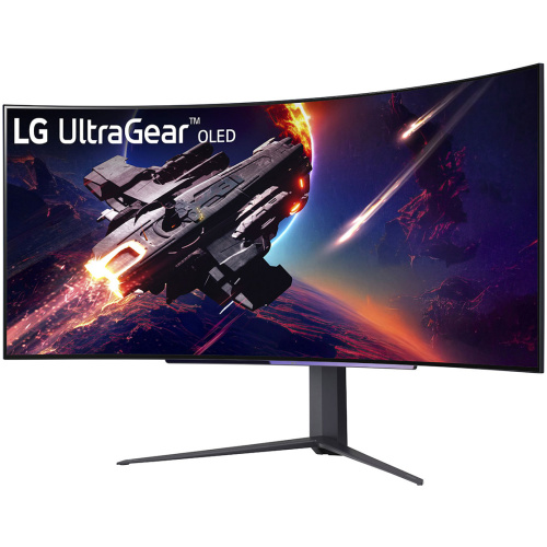 LG 45GR95QE-B 45(114.3CM) ULTRAGEAR™ OLED CURVED GAMING MONITOR WQHD WITH 240HZ REFRESH RATE 0.03MS (GTG) RESPONSE TIME