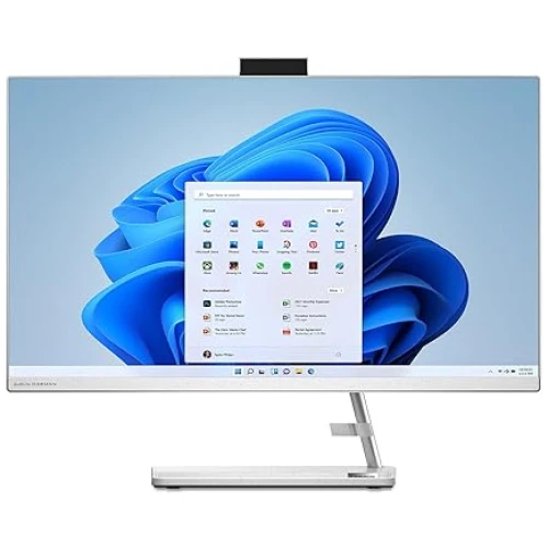 LENOVO IDEACENTRE AIO 3 12TH GEN INTEL I5 27" FHD IPS 3-SIDE EDGELESS ALL-IN-ONE DESKTOP WITH ALEXA BUILT-IN (16GB/512GB SSD/WIN11/MS OFFICE 2021/IR CAMERA/WIRELESS KEYBOARD & MOUSE) F0GJ00F5IN