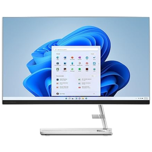 LENOVO IDEACENTRE AIO 3 12TH GEN INTEL I3 23.8" FHD WVA 3-SIDE EDGELESS ALL-IN-ONE DESKTOP WITH ALEXA BUILT-IN (8GB/512GB SSD/WIN11/MS OFFICE 2021/HD 720P CAMERA/WIRELESS KEYBOARD & MOUSE) F0GH017DIN