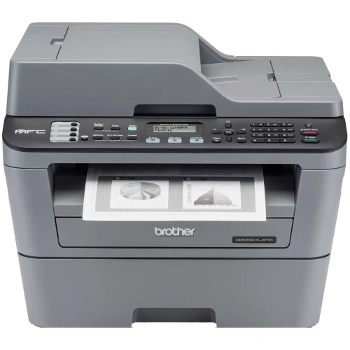 BROTHER MFC-L2701DW AUTOMATIC 2-SIDED MONOCHROME LASER MULTI-FUNCTION PRINTER WITH WIRELESS CAPABILITY