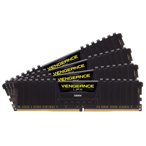 CORSAIR VENGEANCE® LPX 128GB (4 X 32GB) DDR4 DRAM 3600MHZ C18 MEMORY KIT - BLACK