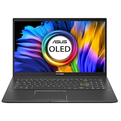 ASUS VIVOBOOK K15 OLED (2021), 15.6-INCH FHD OLED, INTEL CORE I7-1165G7 11TH GEN, THIN AND LIGHT LAPTOP (16GB/512GB SSD/IRIS XE GRAPHICS/OFFICE 2021/WINDOWS 11/INDIE BLACK/1.8 KG) K513EA-L712WS