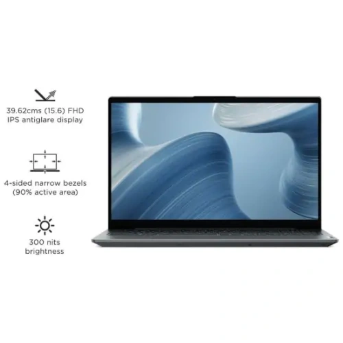 LENOVO IDEAPAD SLIM 5 INTEL CORE I7 12TH GEN 1255U - (16 GB/ 1TB SSD/ 15.6 FHD IPS 300 NITS/ WIN 11 SL/ OFFICE H & S 2021/ BACKLIT KEYBOARD/ FINGER PRINT READER/ 65W TYPE-C ADAPTER, 76WH BATTERY, STORM GREY, 1.85KG) -  82SF00ARIN